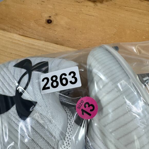 Under Armour Shadow Elite 2.0 FG Mens Size 13 Soccer Cleats White 3027239-105 - Picture 9 of 9